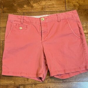 Dockers Women's Pink Casual Shorts